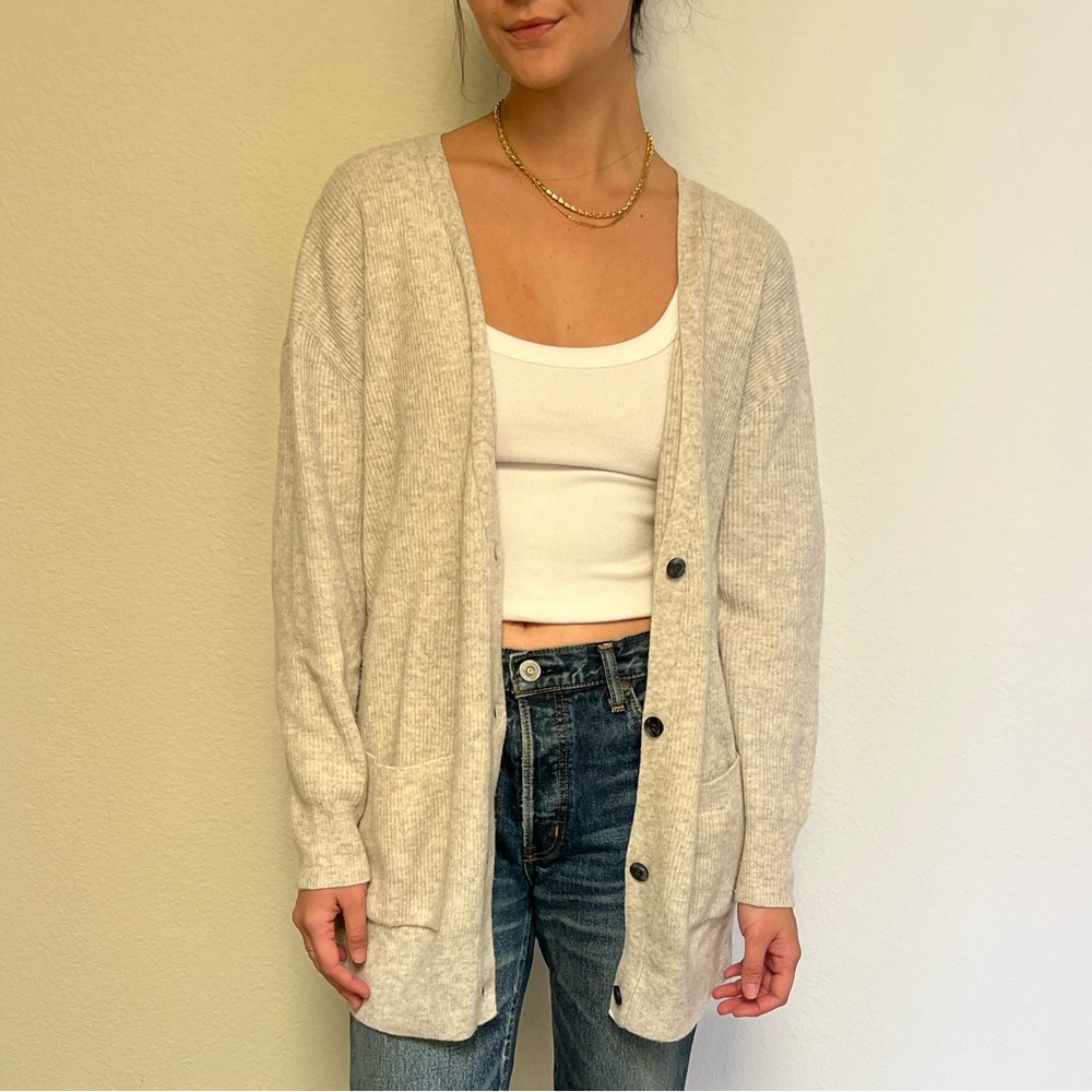 YFB cashmere blend cardigan
